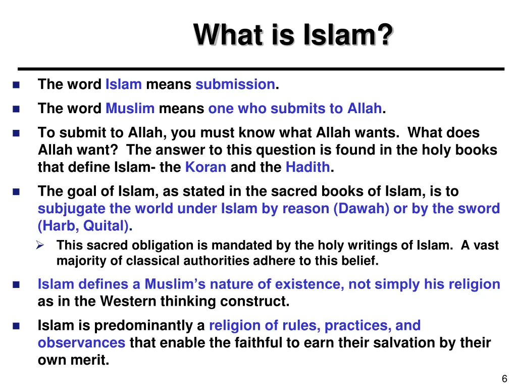 what is islam