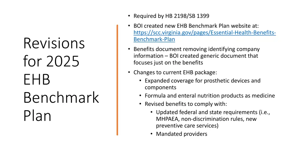 required by hb 2198 sb 1399 boi created