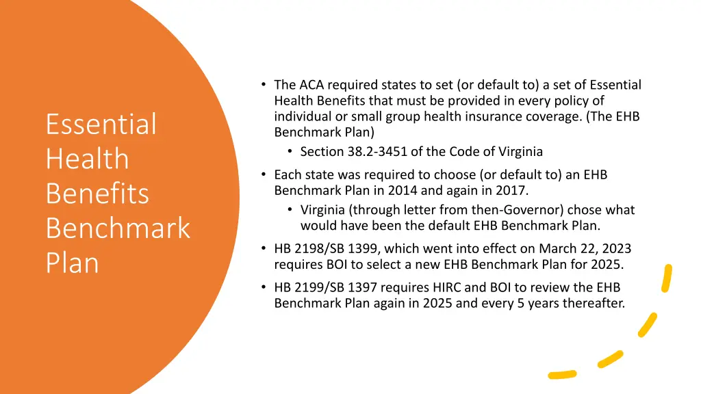 the aca required states to set or default