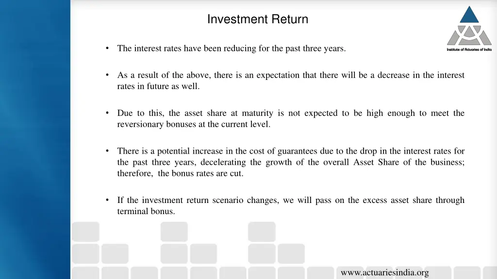 investment return