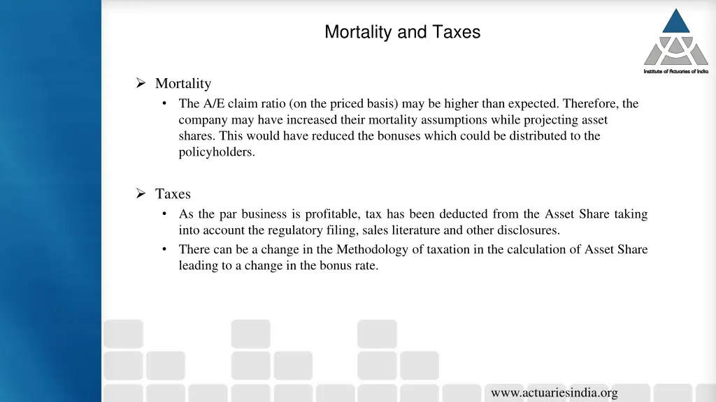 mortality and taxes