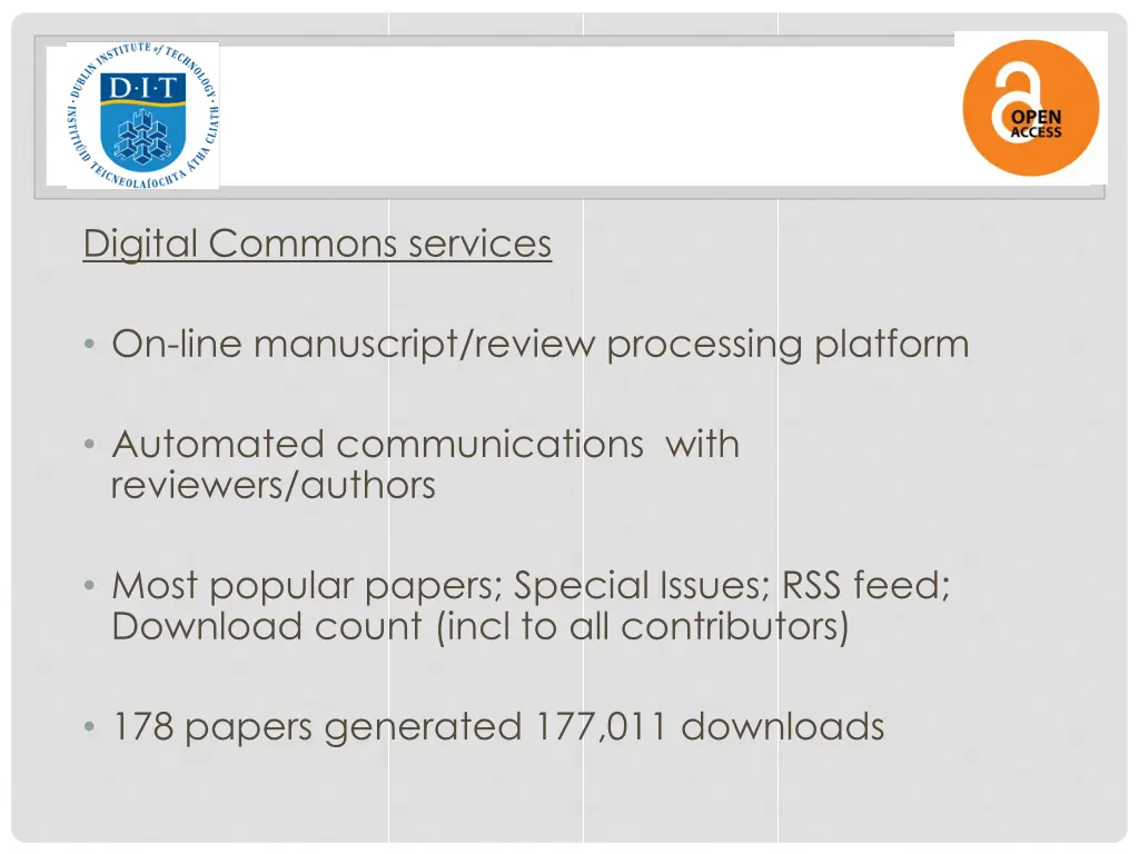 digital commons services