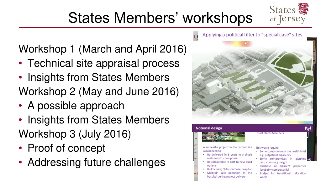 states members workshops