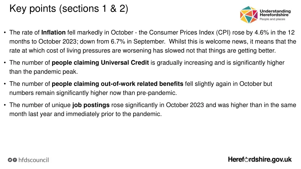 key points sections 1 2