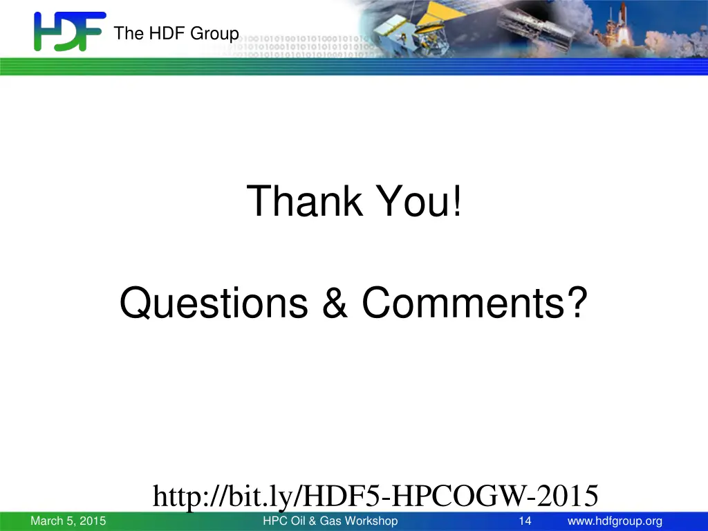 the hdf group 1