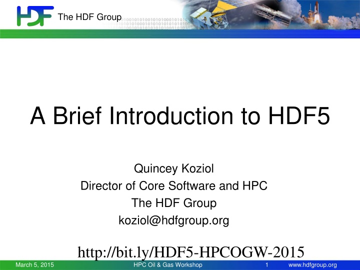 the hdf group