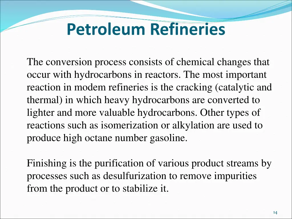 petroleum refineries 1