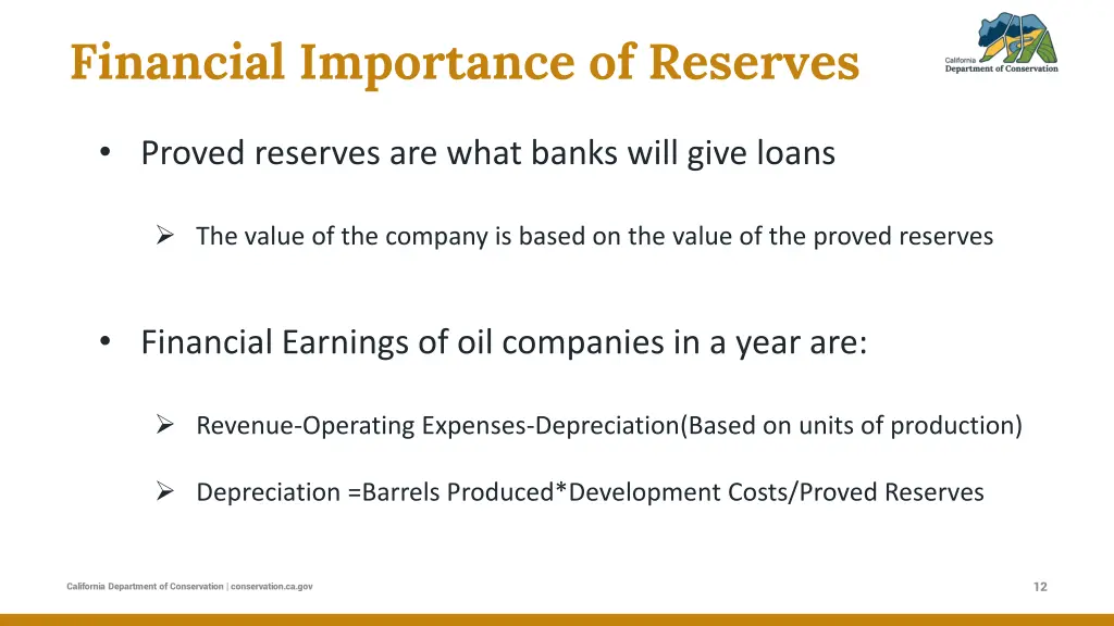 financial importance of reserves