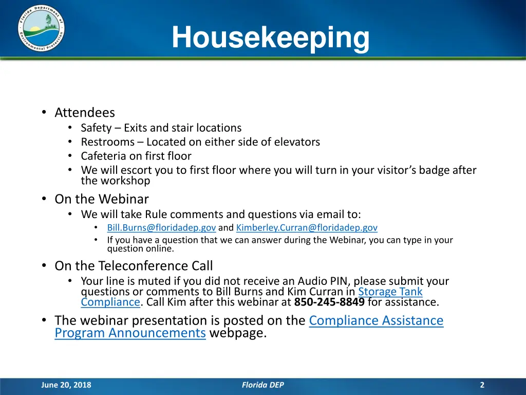 housekeeping