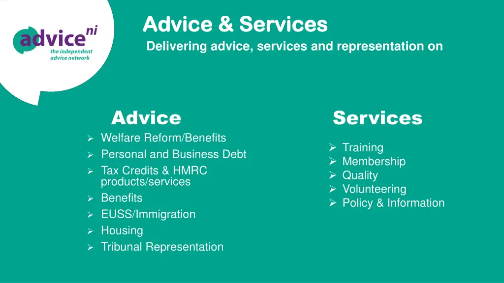 advice services advice services