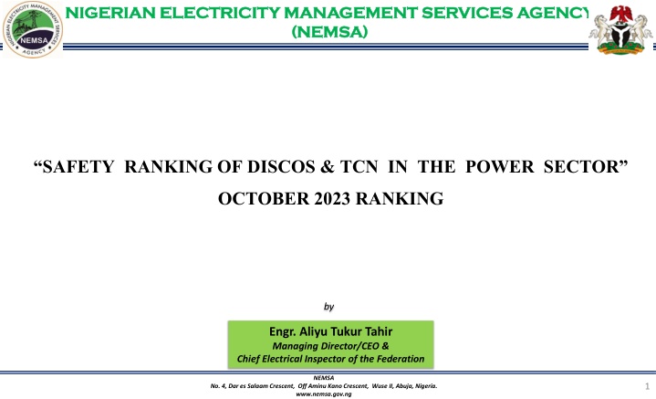 nigerian electricity management services agency