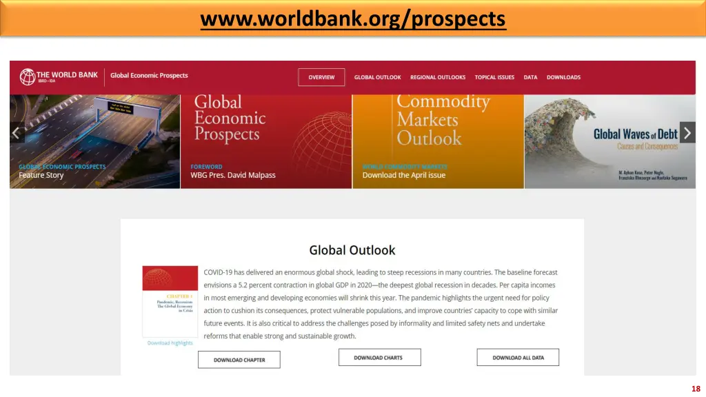 www worldbank org prospects