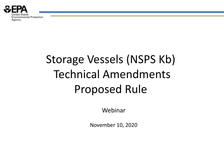 storage vessels nsps kb technical amendments