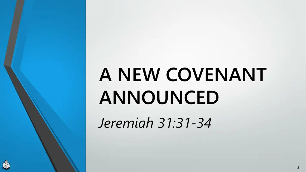 a new covenant announced jeremiah 31 31 34