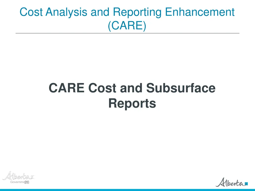 cost analysis and reporting enhancement care 3