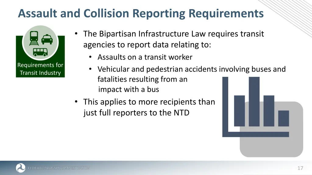 assault and collision reporting requirements