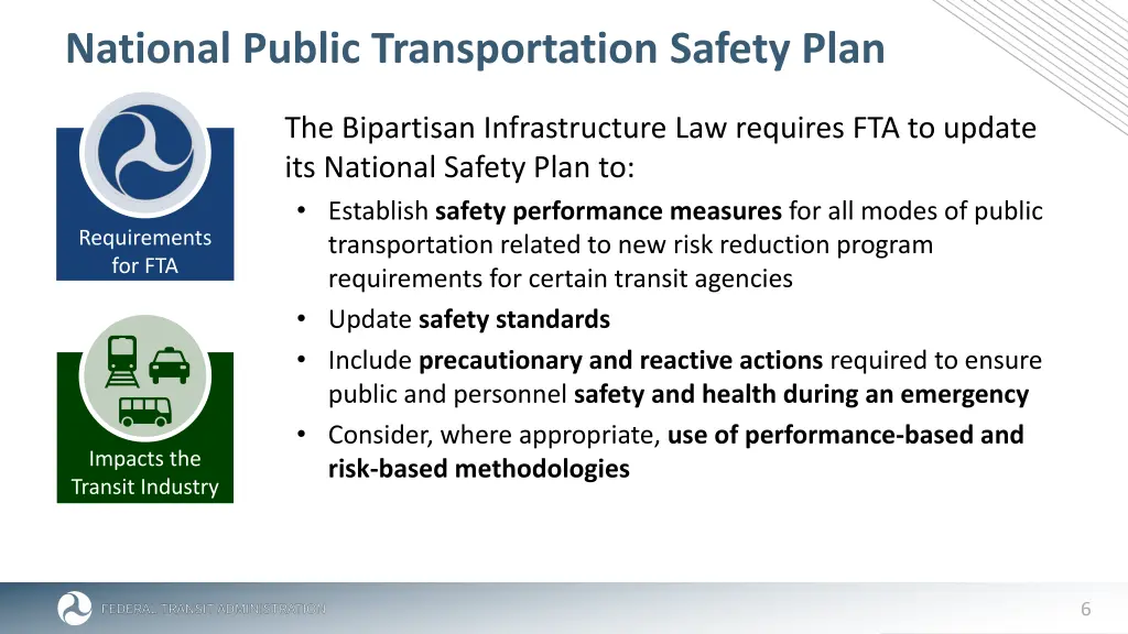 national public transportation safety plan 1