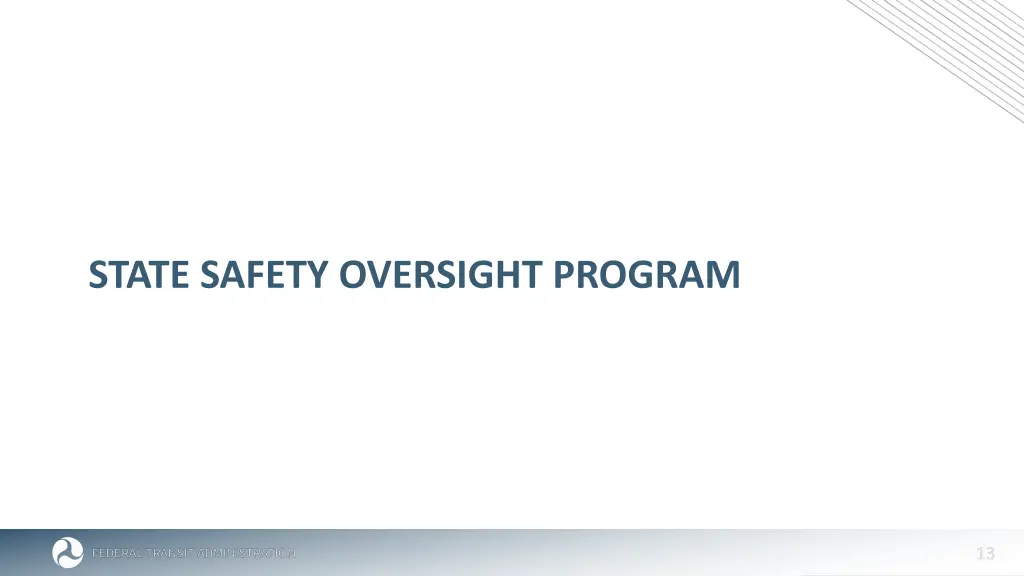 state safety oversight program