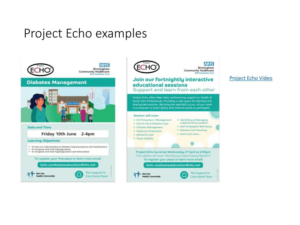 project echo examples