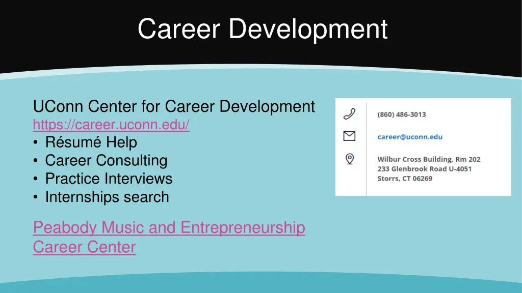 career development