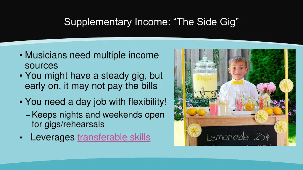 supplementary income the side gig