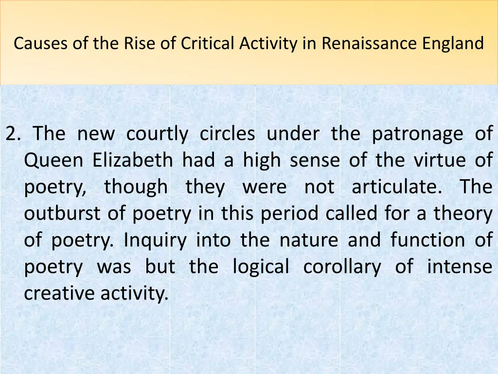 causes of the rise of critical activity 2