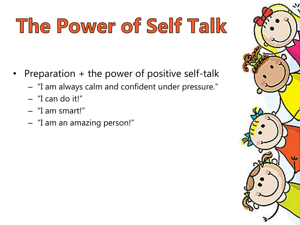 the power of self talk