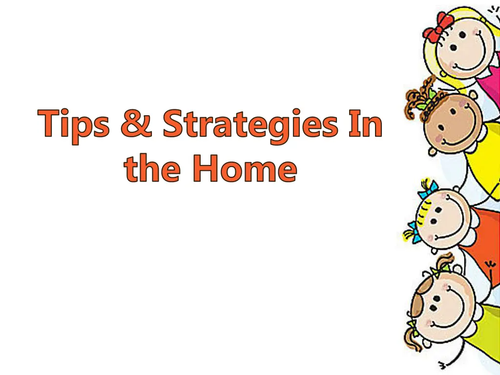 tips strategies in the home