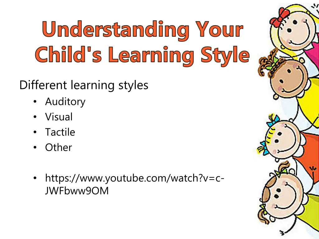 understanding your child s learning style