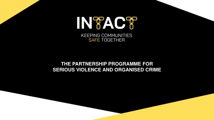 the partnership programme for serious violence