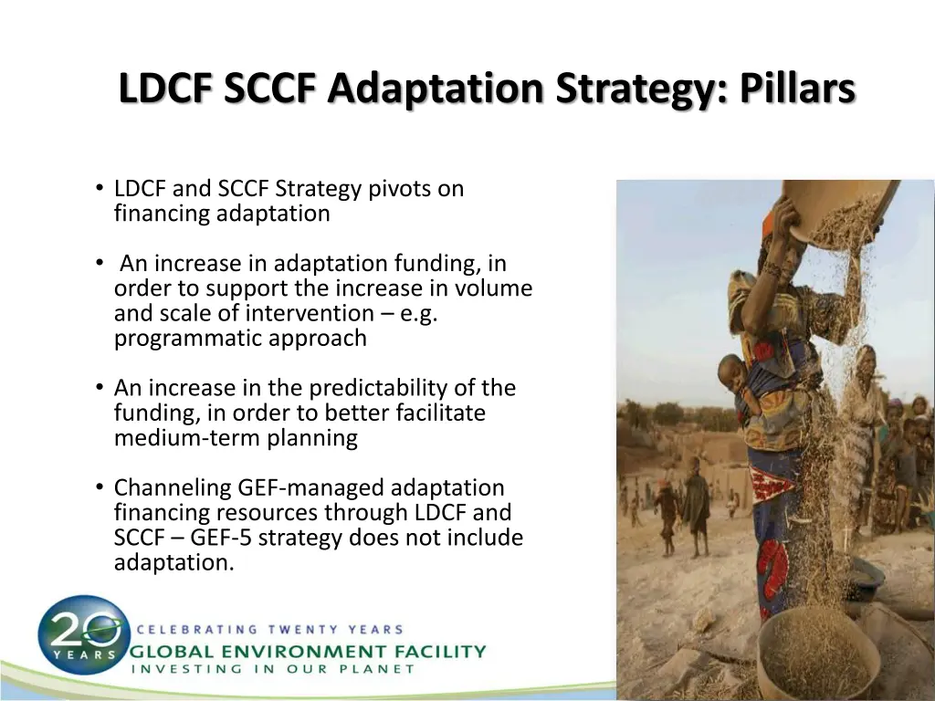 ldcf sccf adaptation strategy pillars