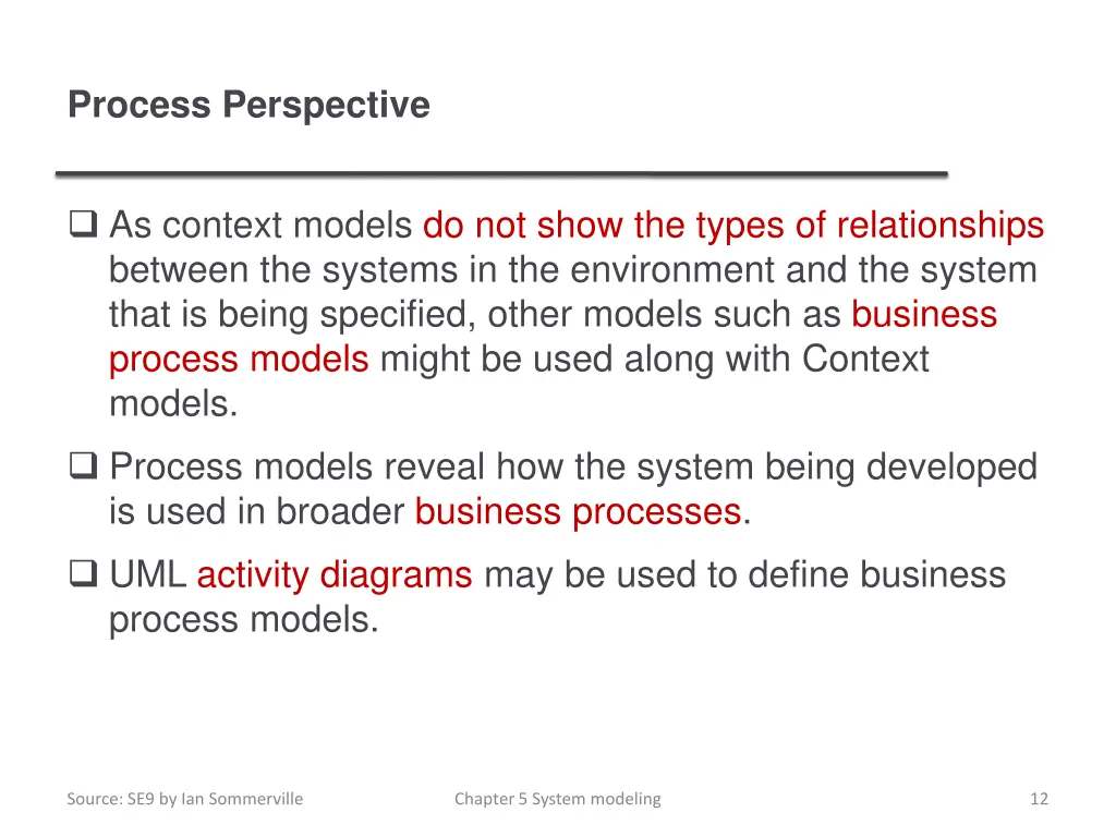 process perspective