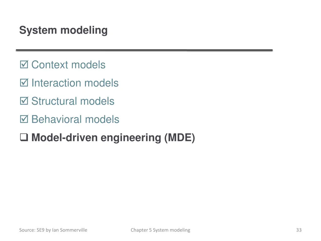 system modeling 2