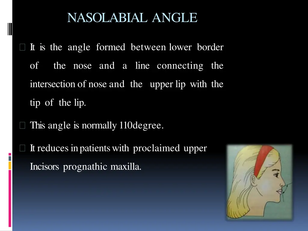 nasolabial angle