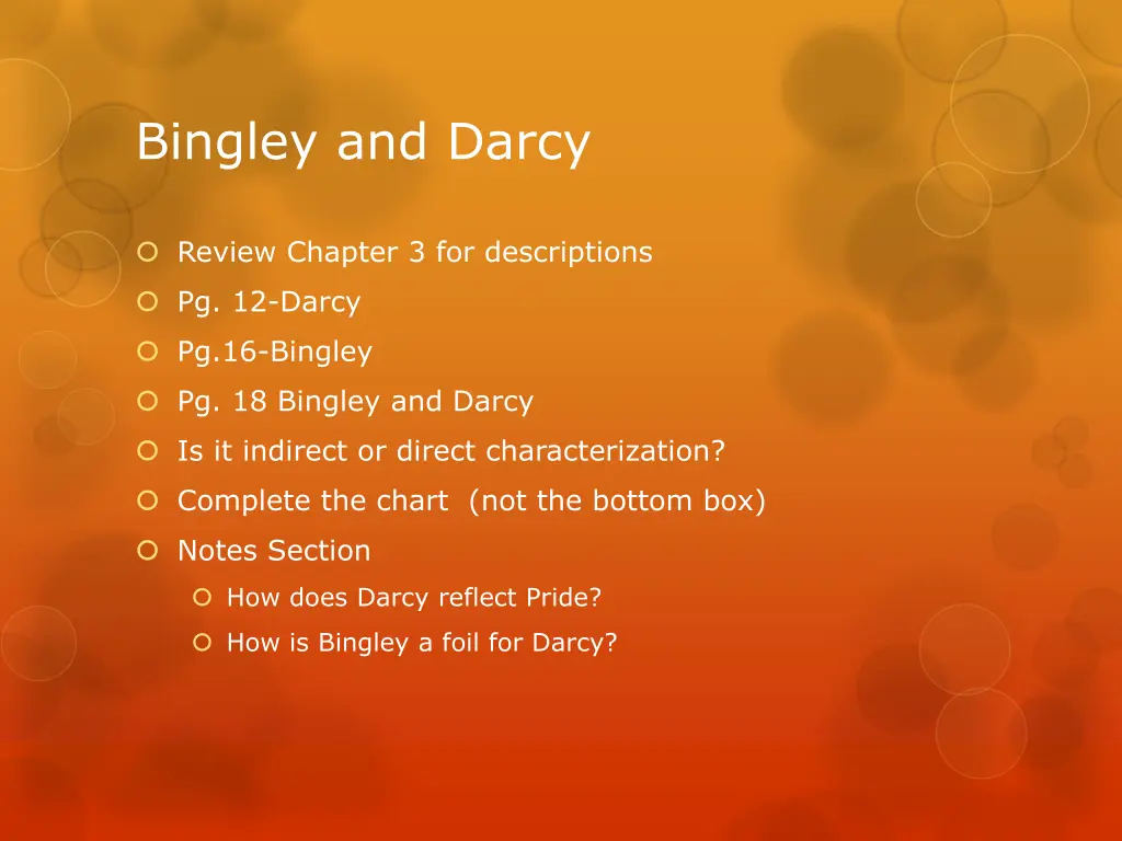 bingley and darcy