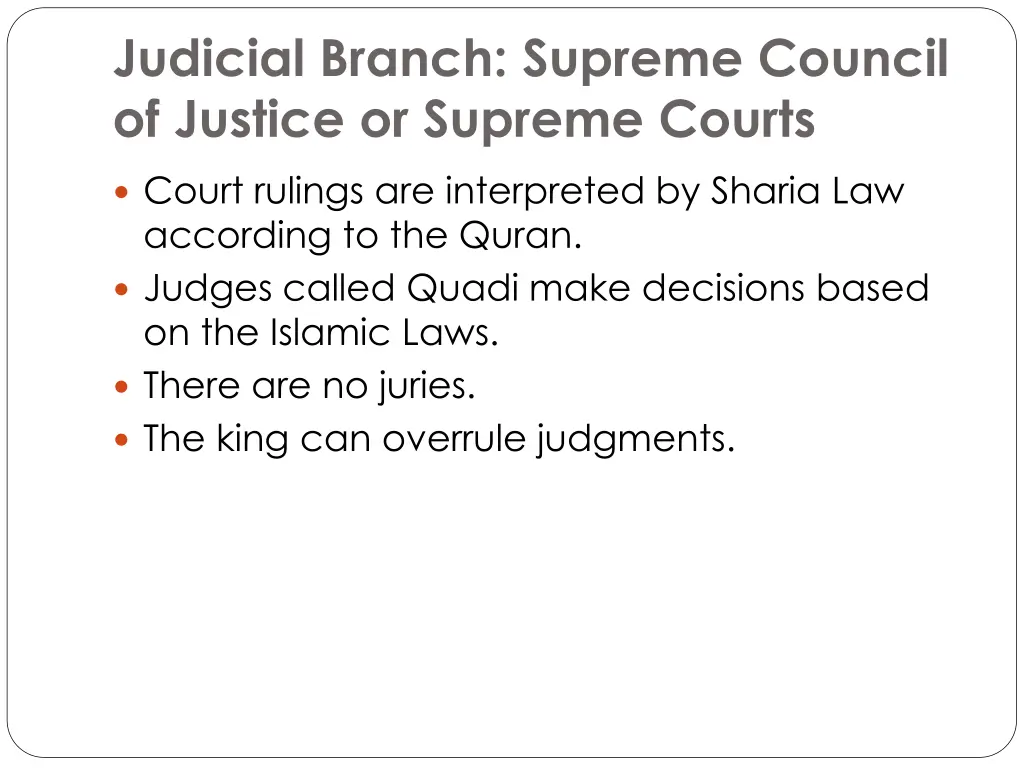 judicial branch supreme council of justice