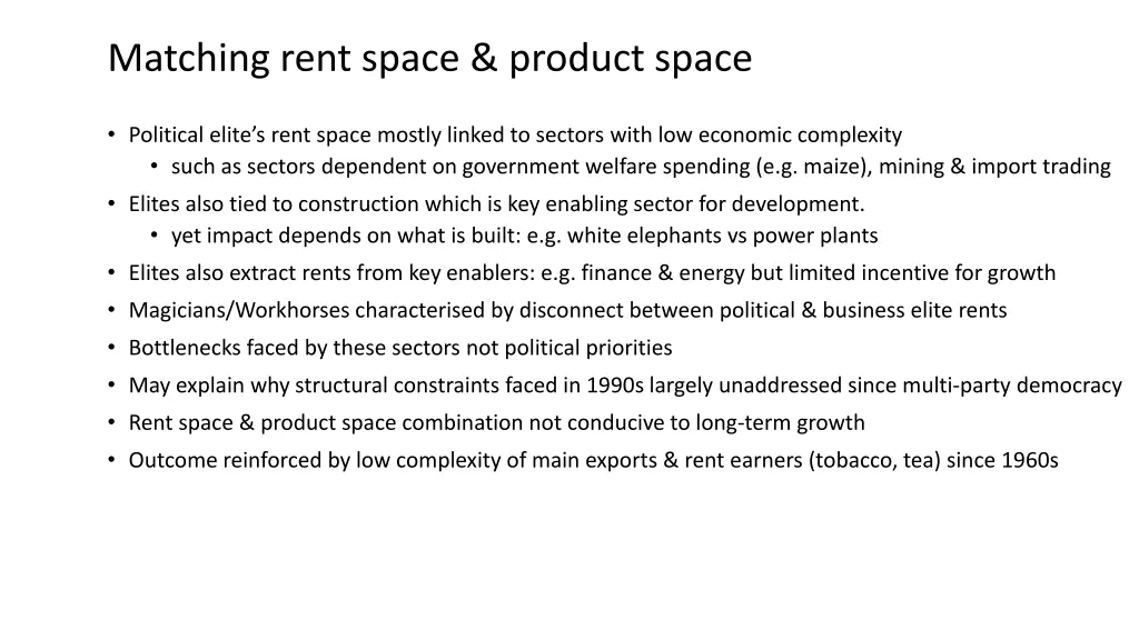 matching rent space product space