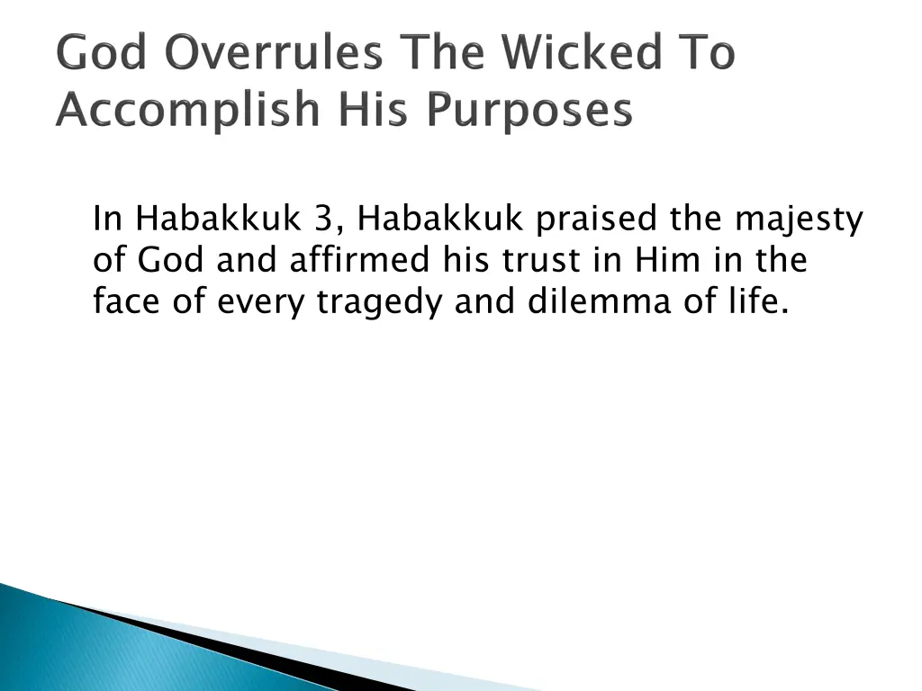 in habakkuk 3 habakkuk praised the majesty