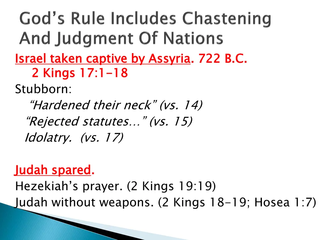 israel taken 2 kings 17 1 stubborn hardened their