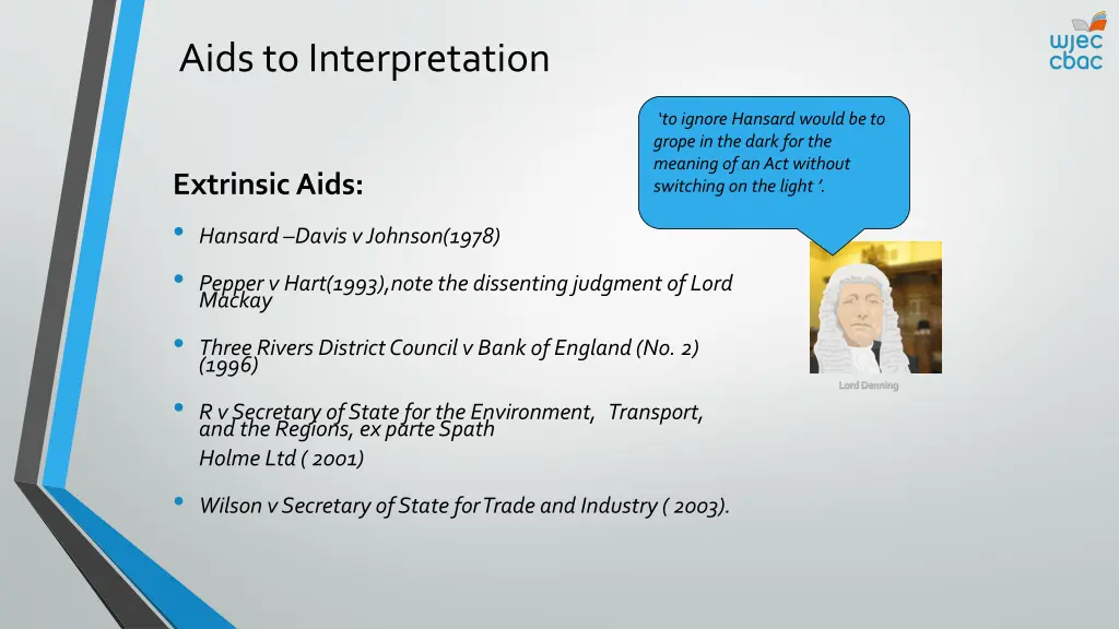 aids to interpretation 5