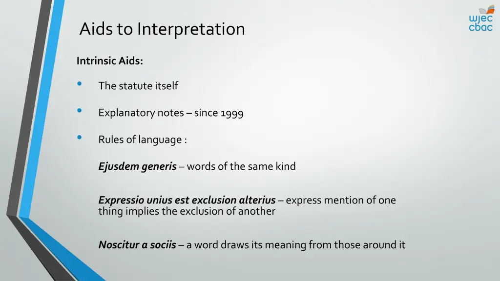 aids to interpretation