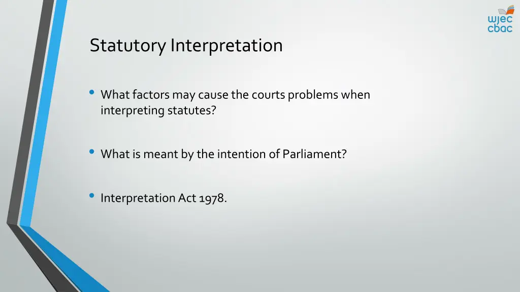 statutory interpretation 1