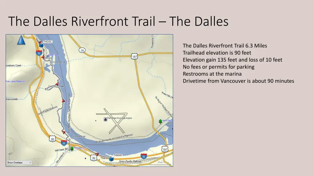 the dalles riverfront trail the dalles