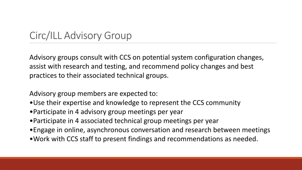 circ ill advisory group