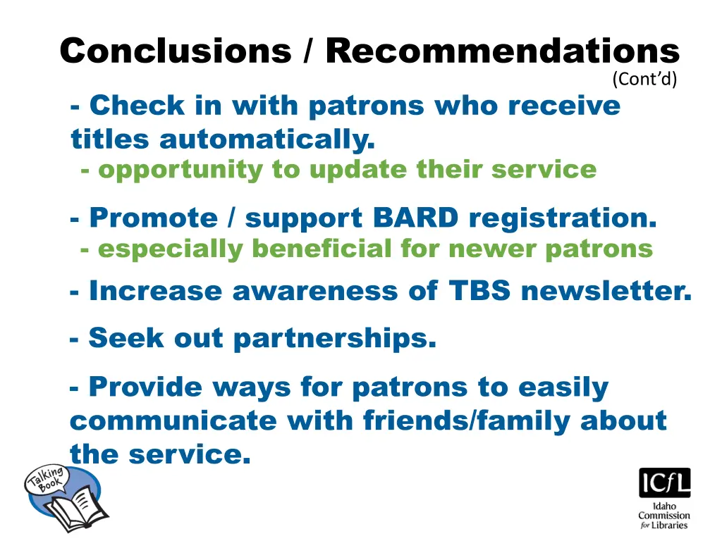 conclusions recommendations 4