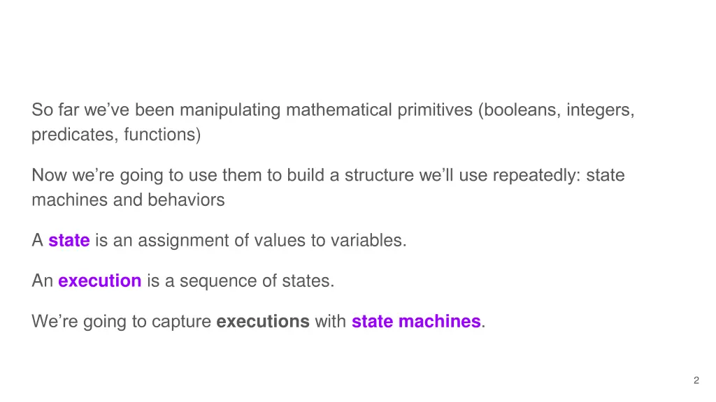 so far we ve been manipulating mathematical