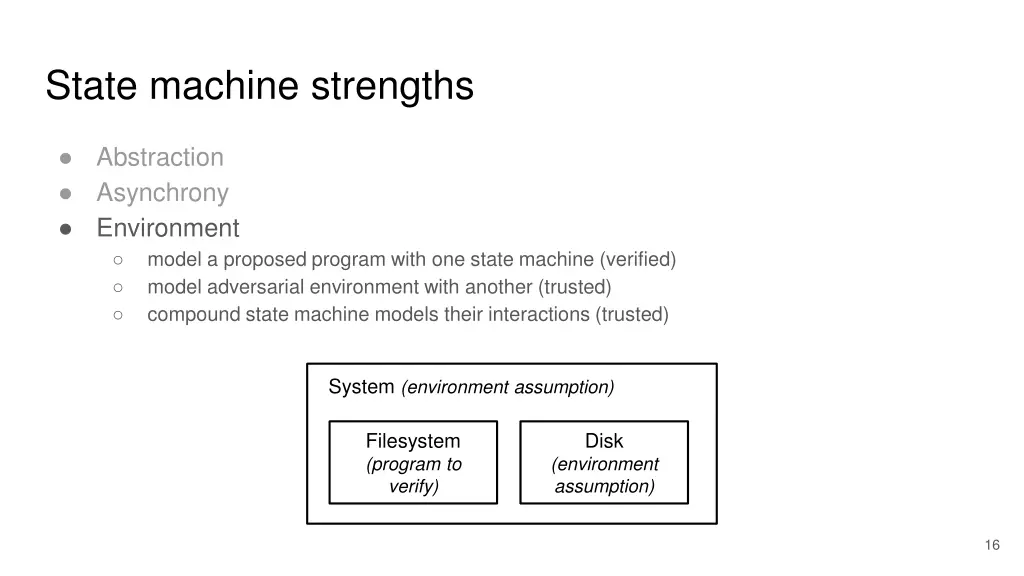 state machine strengths 2