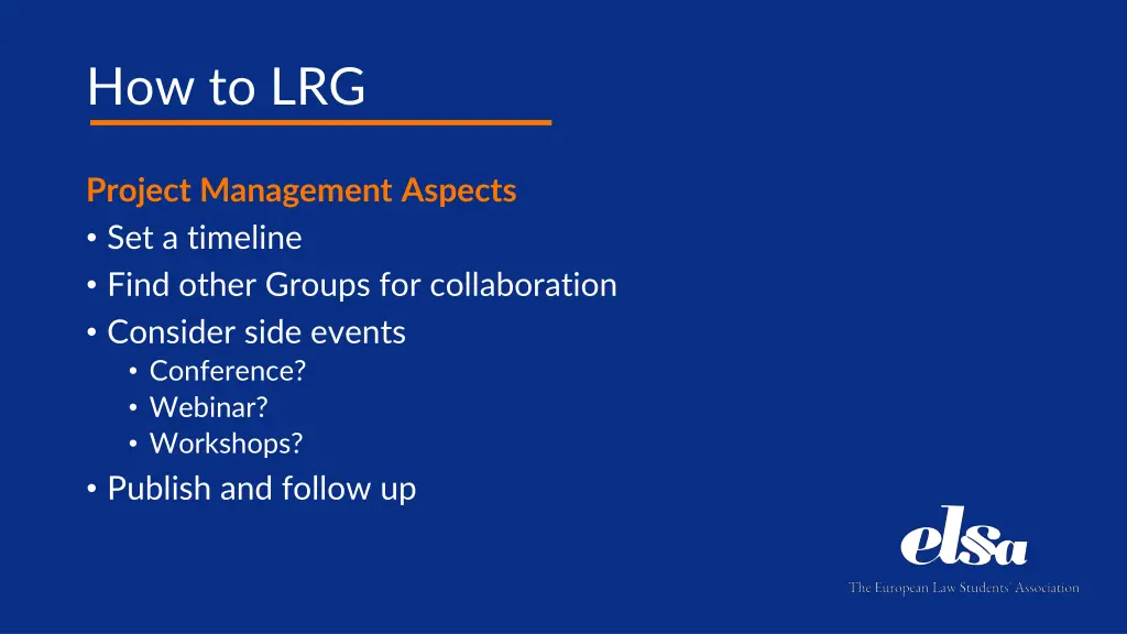 how to lrg 2