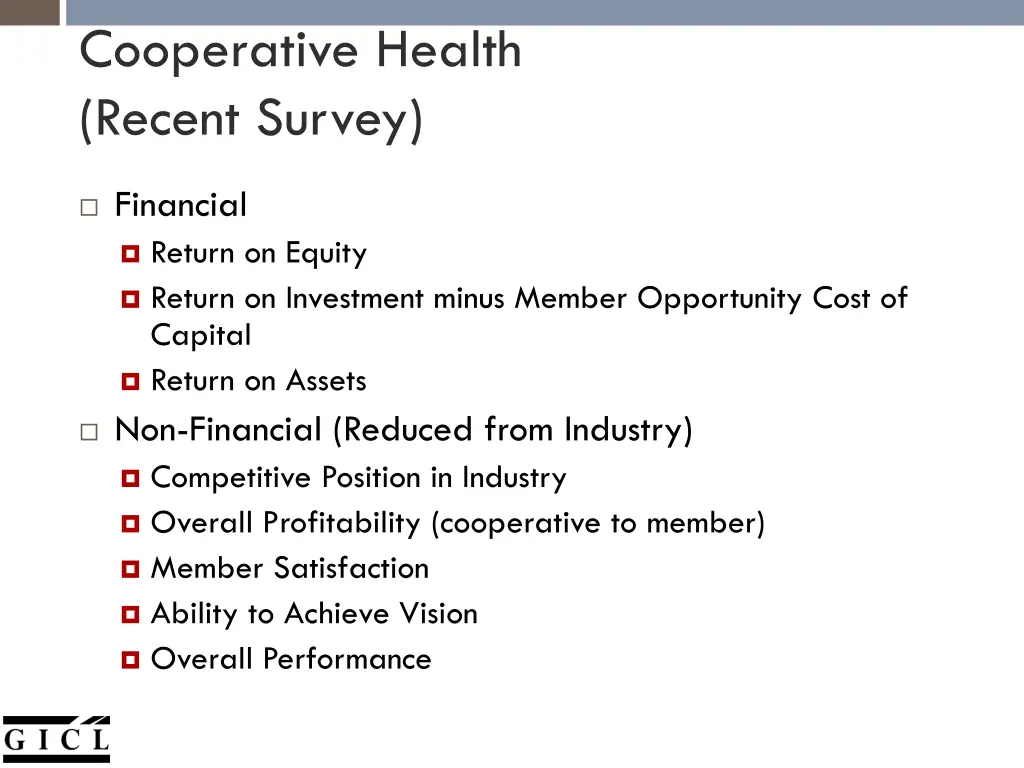 cooperative health recent survey