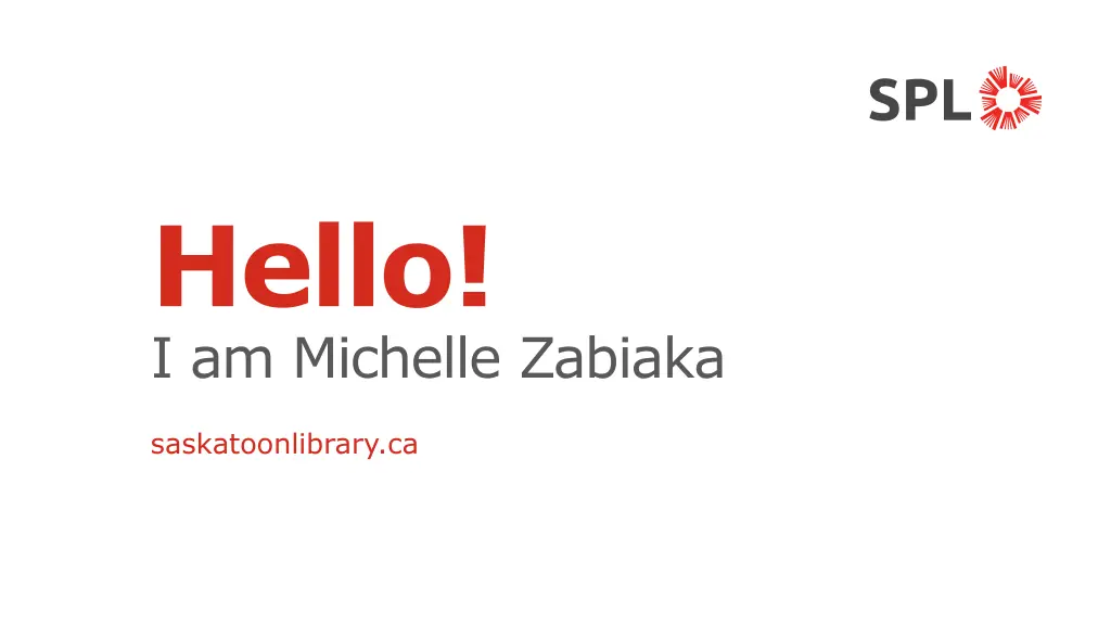 hello i am michelle zabiaka